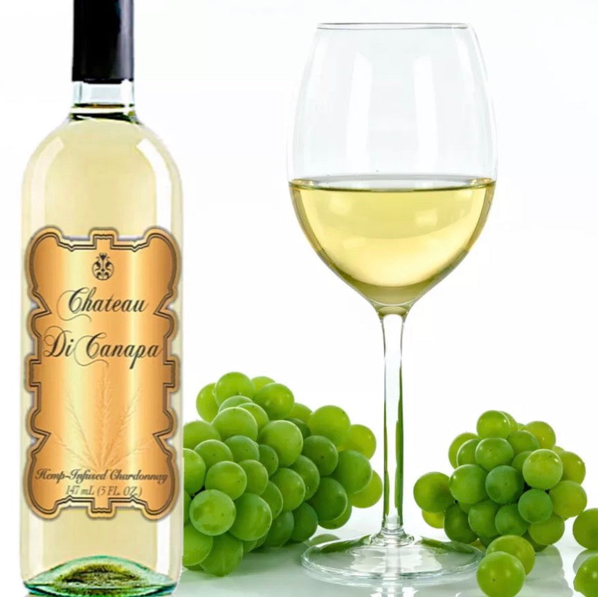 Chateau Di Canapa | Hemp Infused Non - Alcoholic Chardonnay