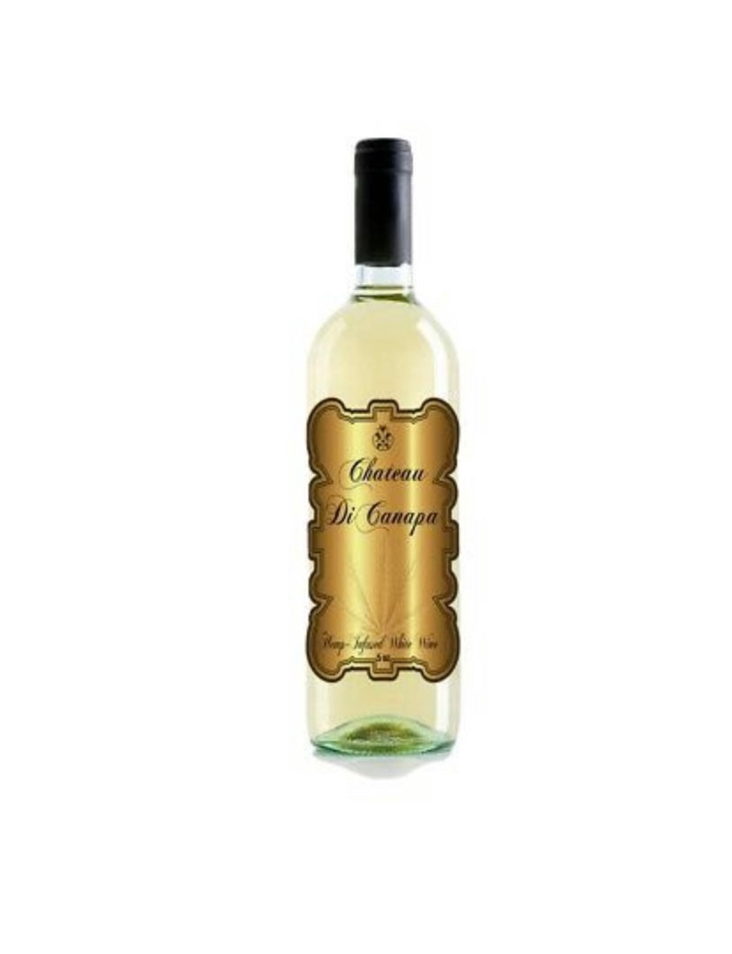 Chateau Di Canapa | Hemp Infused Chardonnay | Non-Alcoholic Wine | Piccolo