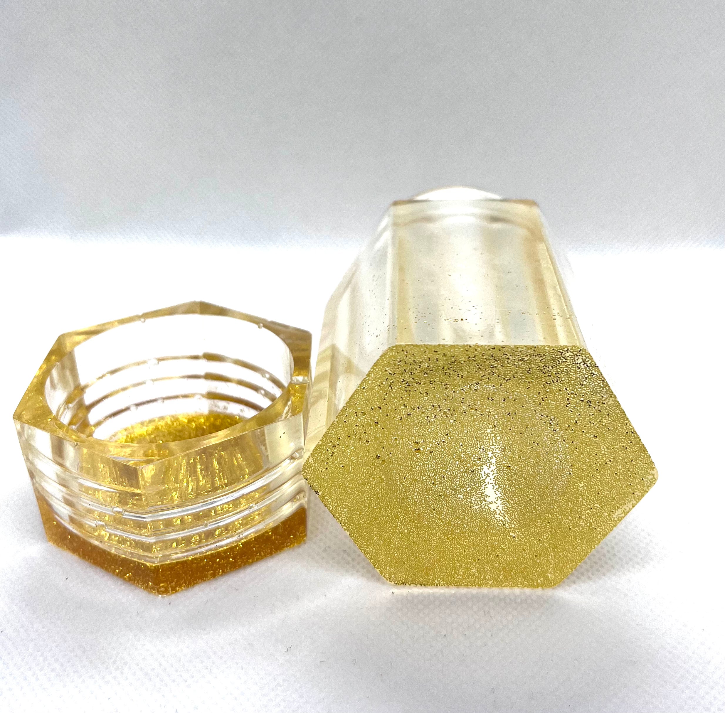 Gold Shimmer | Herb Storage Container